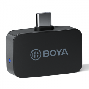 Boya 2.4 GHz Dasspeld Microfoon Draadloos BY-M1LV-U voor USB-C