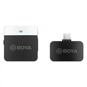 Boya 2,4 GHz Kabelloses Krawattenmikrofon BY-M1LV-U für USB-C
