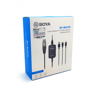 BOYA BY-BCA70 XLR-audioadapter