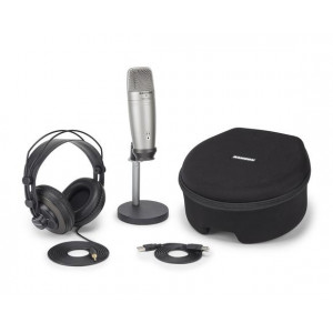 Samson C01U Pro Podcasting Pack mit USB Kondensatormikrofon