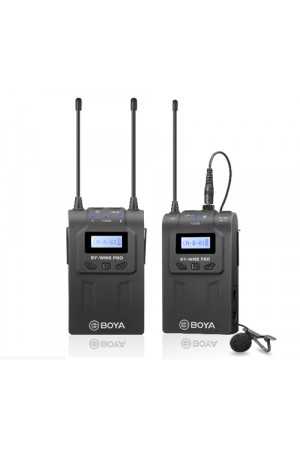BOYA UHF BY-WM8 Pro-K1 Duo Lavalier Mikrofon Drahtlos