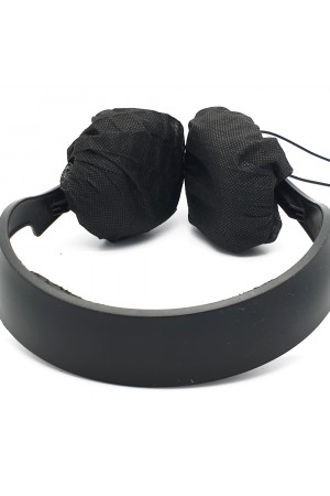 100 Stück Elastischer Einweg-Kopfhörer / Kopfhörerabdeckung