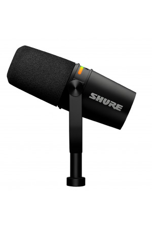 Shure MV7+ Hybride XLR/USB-C dynamische microfoon - Zwart