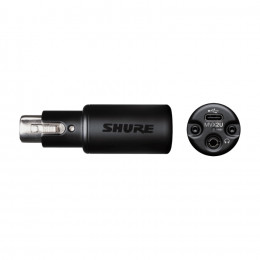 Shure - MVX2U Digitales Audio-Interface - XLR-zu-USB-Adapter für jedes XLR-Mikrofon!