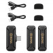 Kabel - Boya 2,4 GHz Kabelloses Krawattenmikrofon BY-WM3T2-U2 für USB-C
