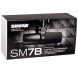 Shure SM7b studio microphone packaging