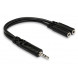 Hosa YMM-232 | Y-Kabel | 3,5 mm TRS auf Dual 3,5 mm TRSF